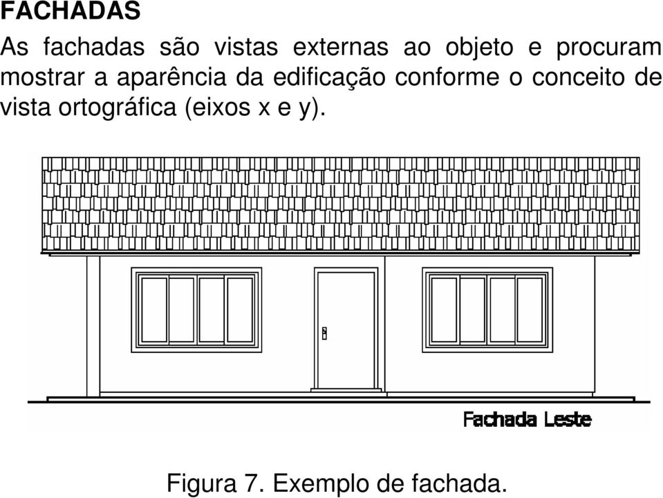 edificação conforme o conceito de vista