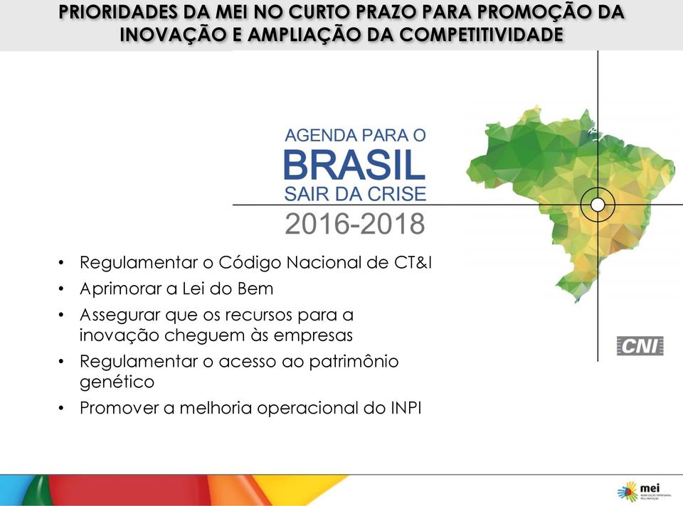 Bem Assegurar que os recursos para a inovação cheguem às empresas