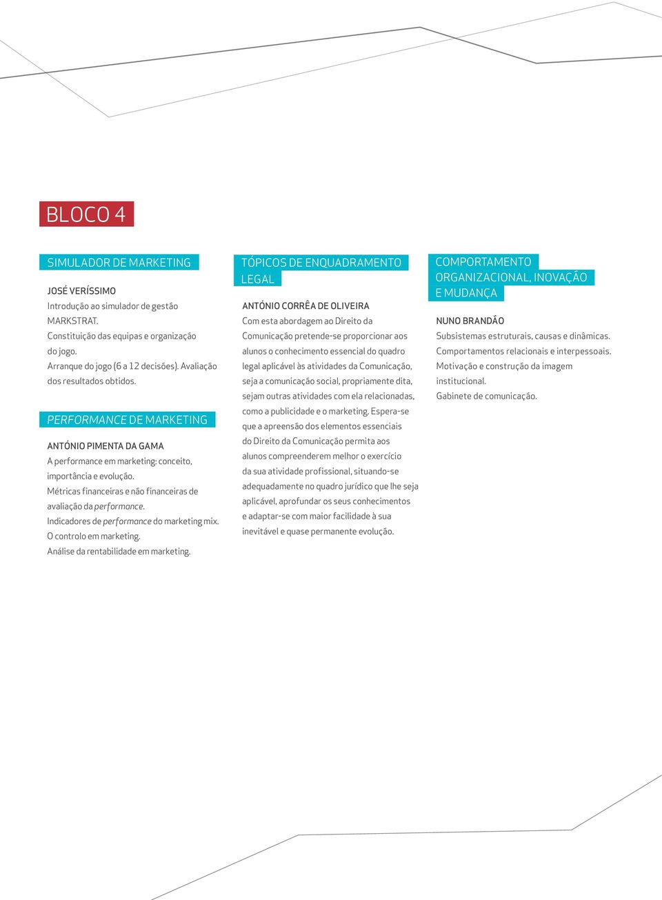 Métricas financeiras e não financeiras de avaliação da performance. Indicadores de performance do marketing mix. O controlo em marketing. Análise da rentabilidade em marketing.