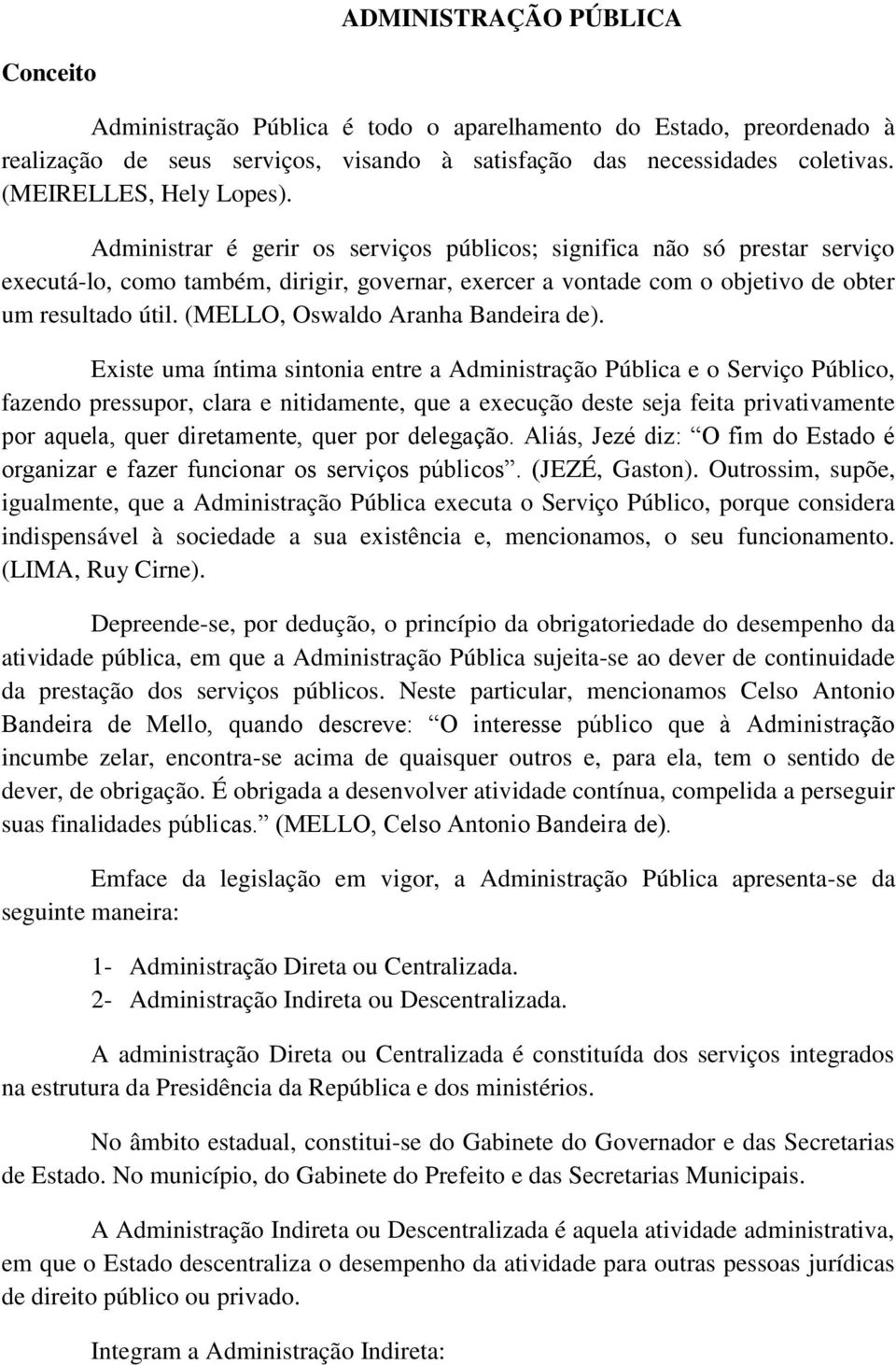 Administrar é gerir os serviços públicos; significa não só prestar serviço executá-lo, como também, dirigir, governar, exercer a vontade com o objetivo de obter um resultado útil.