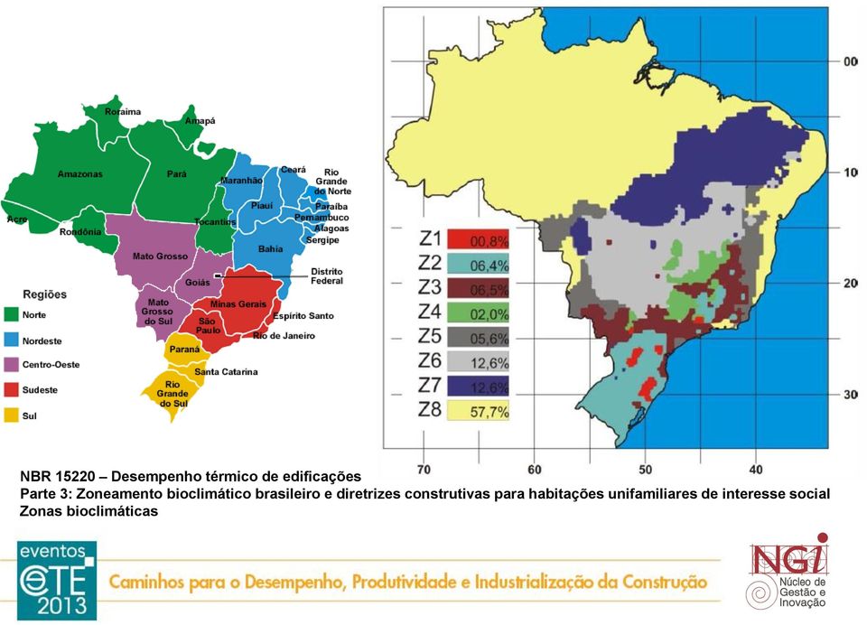 Parte 3: Zoneamento bioclimático brasileiro e diretrizes
