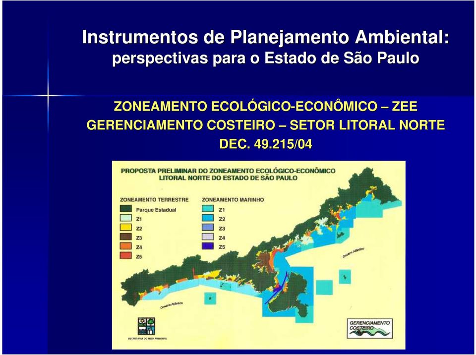 GERENCIAMENTO COSTEIRO