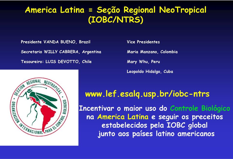 Peru Leopoldo Hidalgo, Cuba www.lef.esalq.usp.