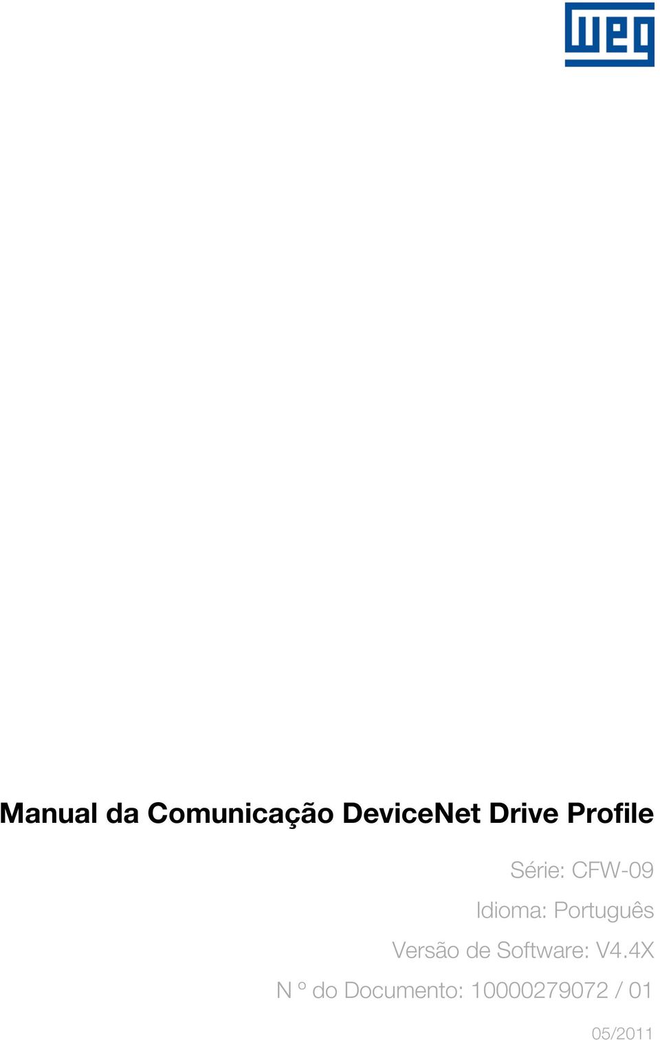Português Versão de Software: V4.