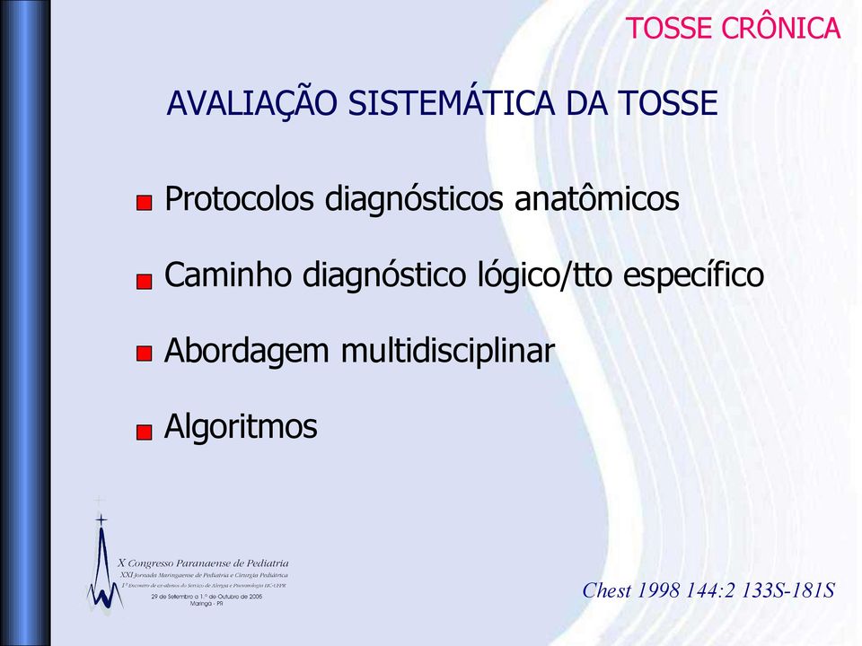 diagnóstico lógico/tto específico