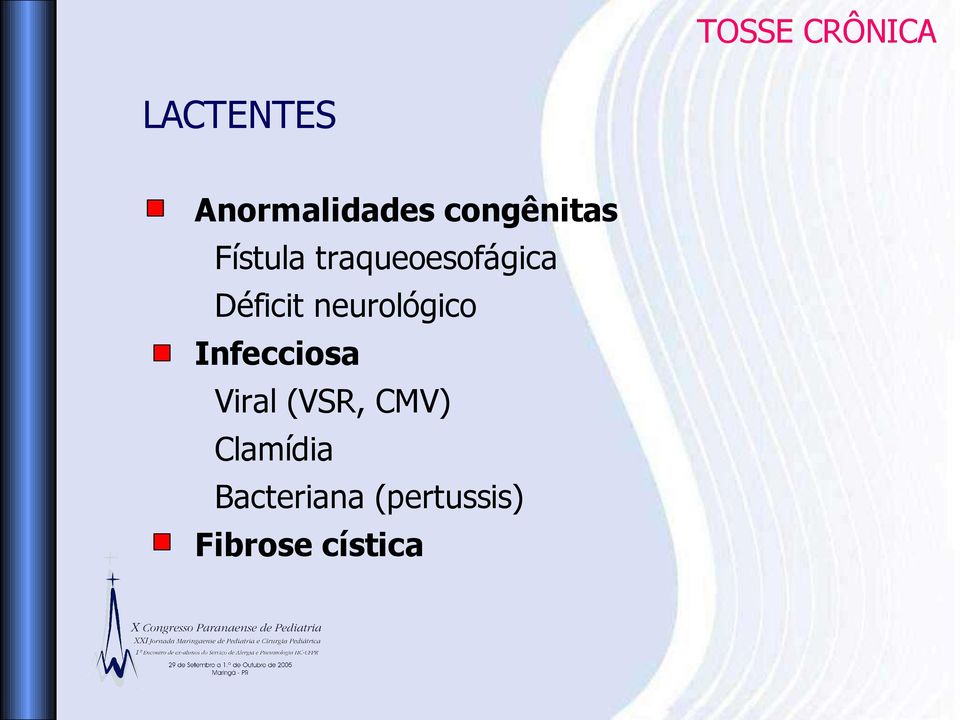 neurológico Infecciosa Viral (VSR,