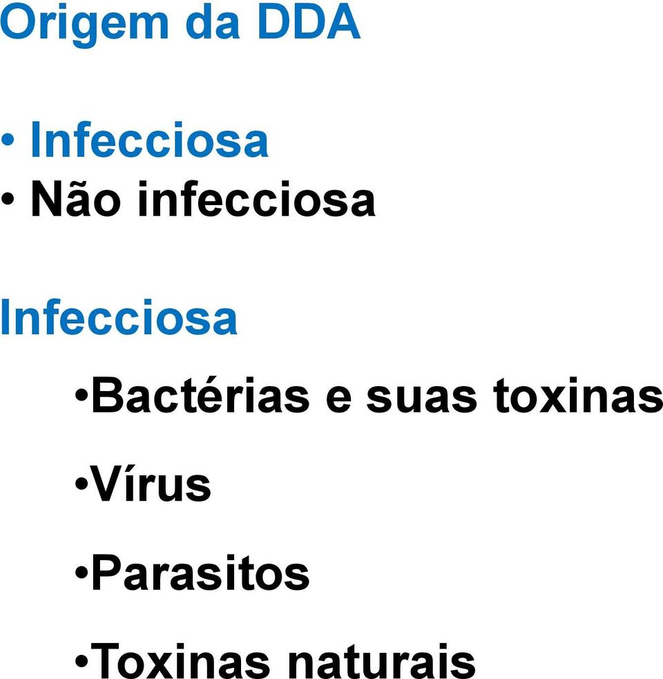 Bactérias e suas toxinas