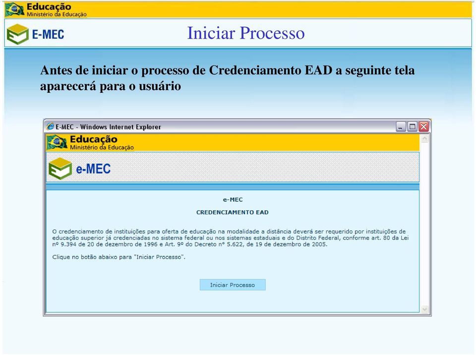 Credenciamento EAD a