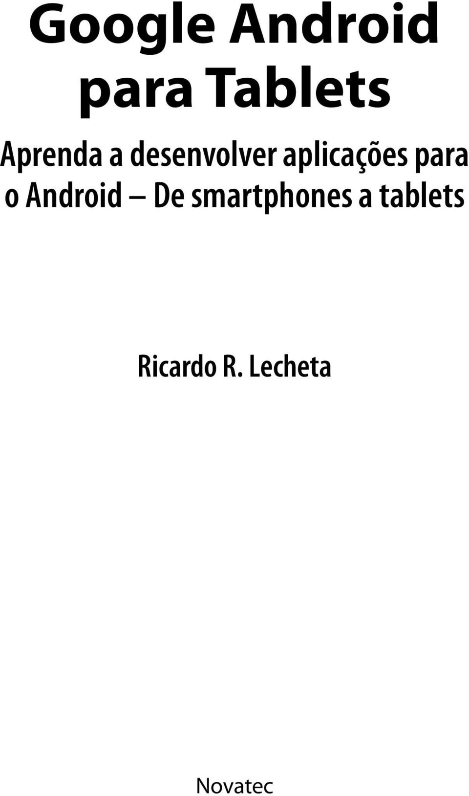 aplicações para o Android De