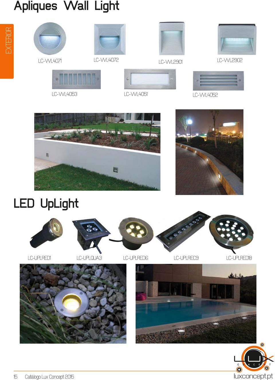 LC-WL4051 LC-WL4052 LED UpLight LC-UPLRED1
