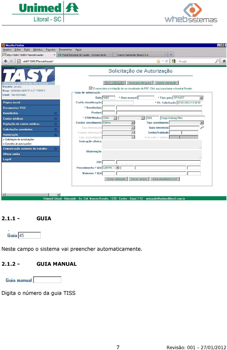 2 - GUIA MANUAL Digita o número da