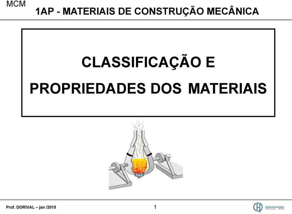 CLASSIFICAÇÃO E