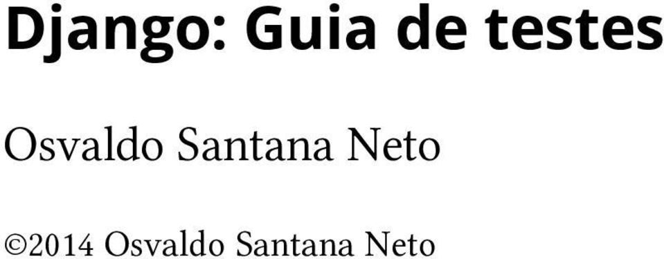 Santana Neto 2014