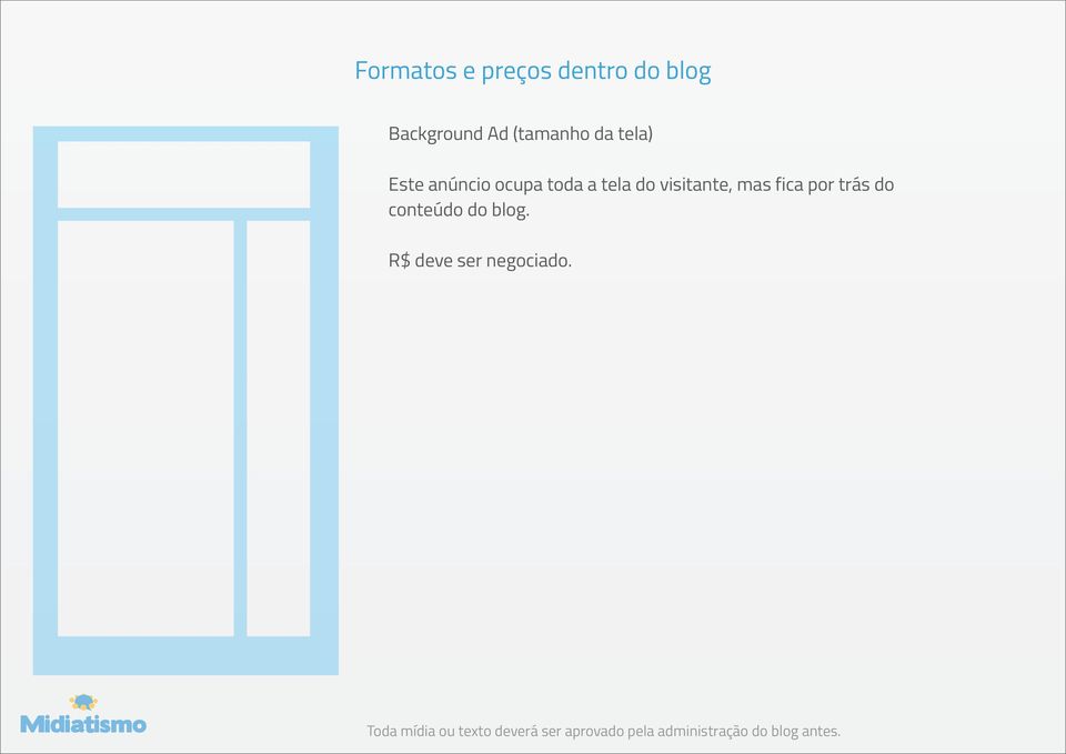 por trás do conteúdo do blog. R$ deve ser negociado.