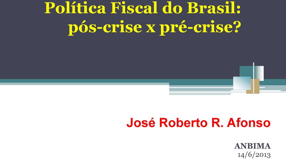 pré-crise?