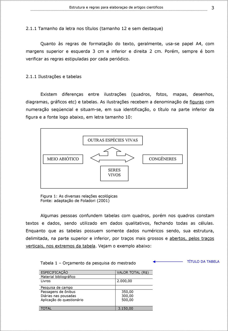 Porém, sempre é bom verificar as regras estipuladas por cada periódico. 2.1.