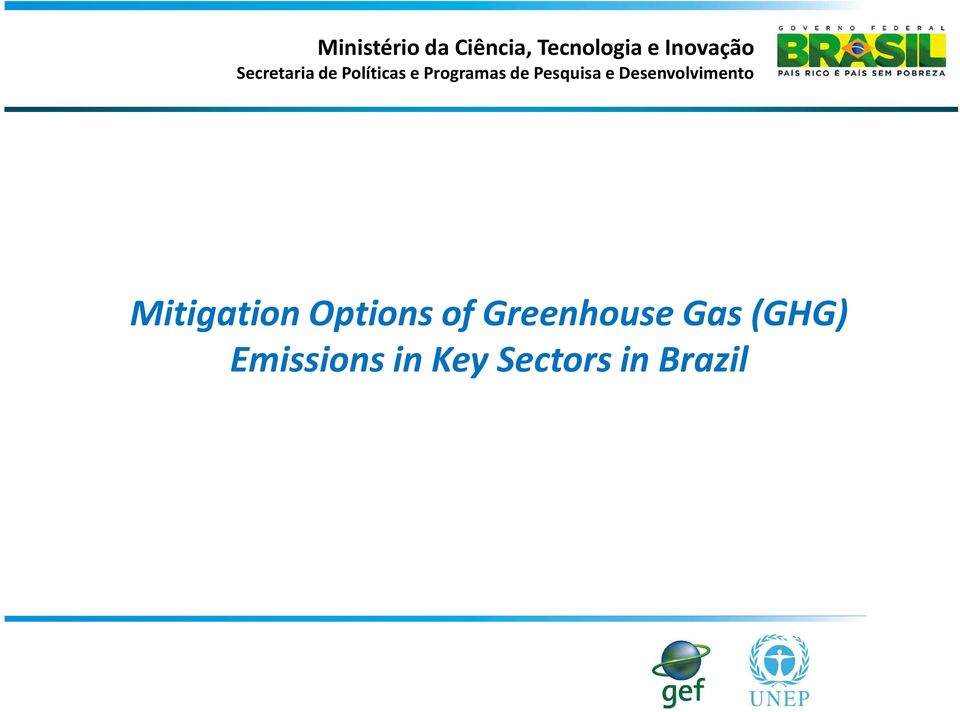 (GHG) Emissions in