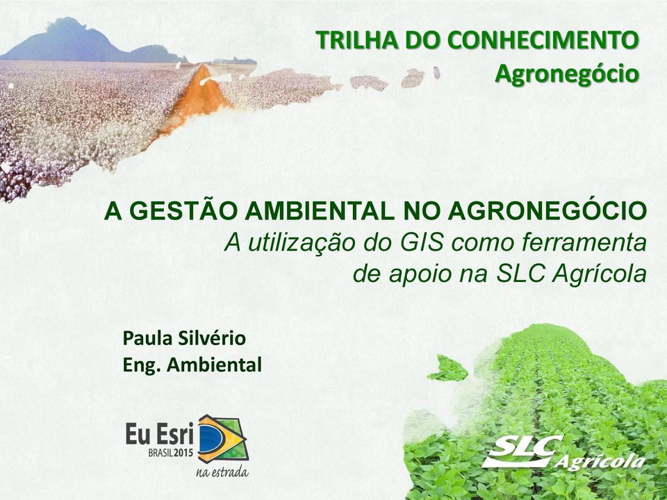 utilização do GIS como ferramenta de