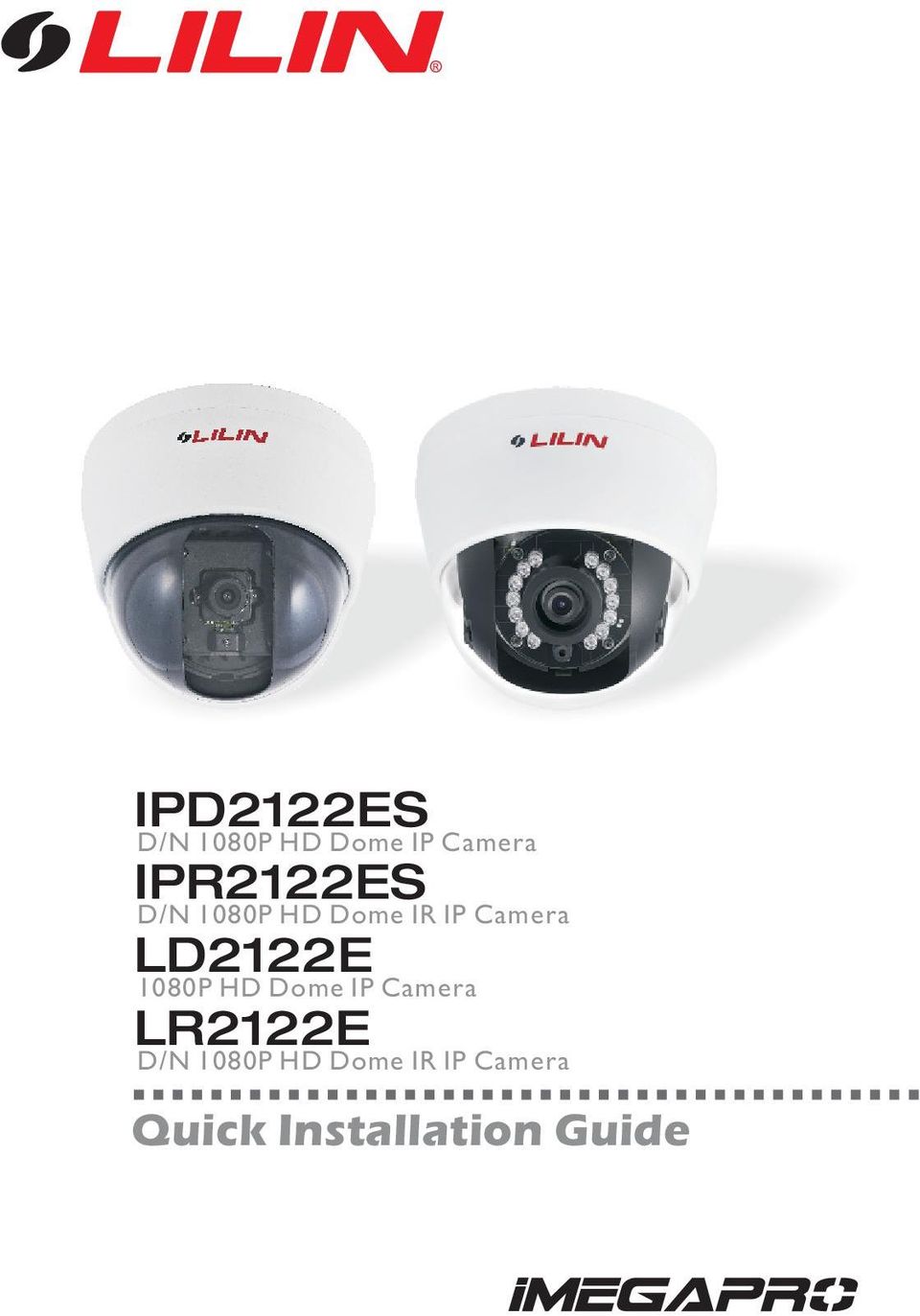 LD2122E 1080P HD Dome IP Camera LR2122E D/N