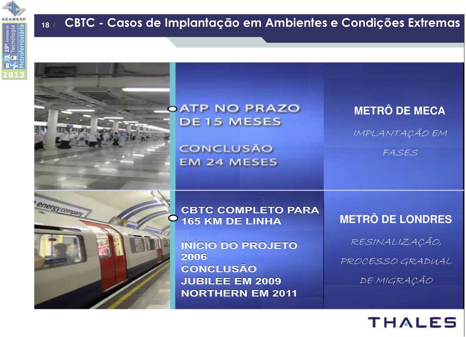 MECA IMPLANTAÇÃO EM FASES METRÔ DE