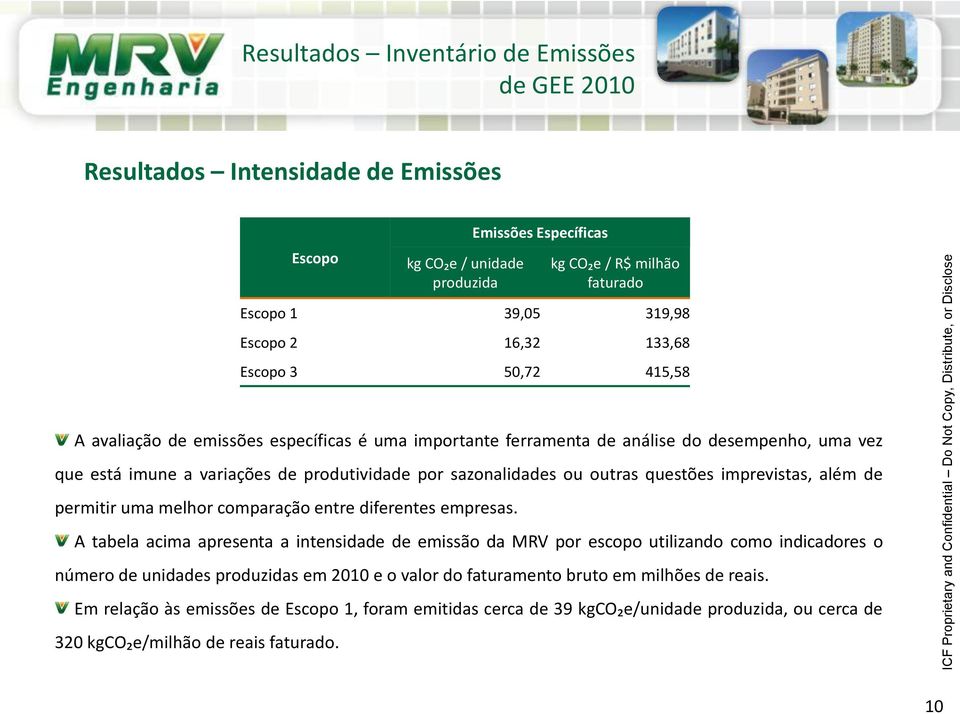 questões imprevistas, além de permitir uma melhor comparação entre diferentes empresas.