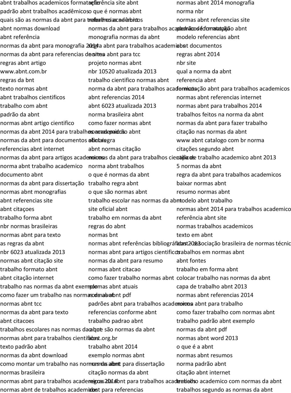 referencias abnt normas da abnt para monografia 2014 regra abnt para trabalhos academicos abnt documentos normas da abnt para referencias de norma sites abnt para tcc regras abnt 2014 regras abnt