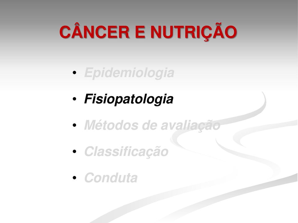 Fisiopatologia Métodos