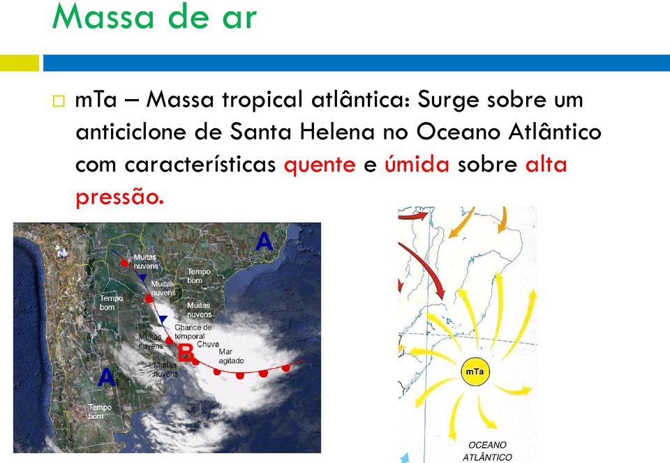 de Santa Helena no Oceano Atlântico com