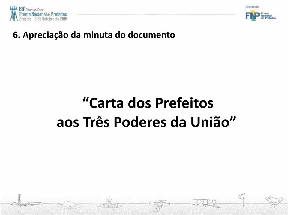 Carta dos Prefeitos