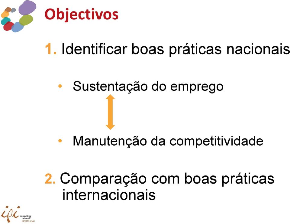 Sustentação do emprego Manutenção da