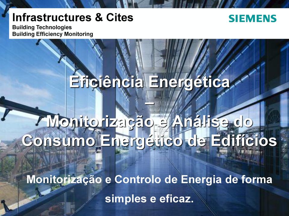 Análise do Consumo Energético de Edifícios