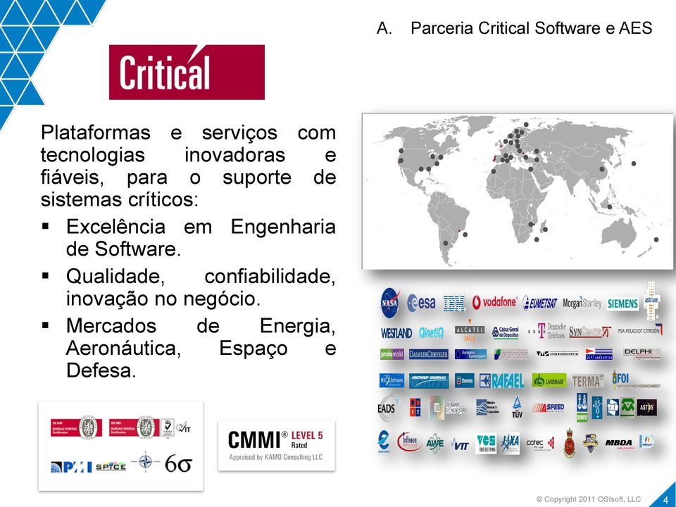 críticos: Excelência em Engenharia de Software.