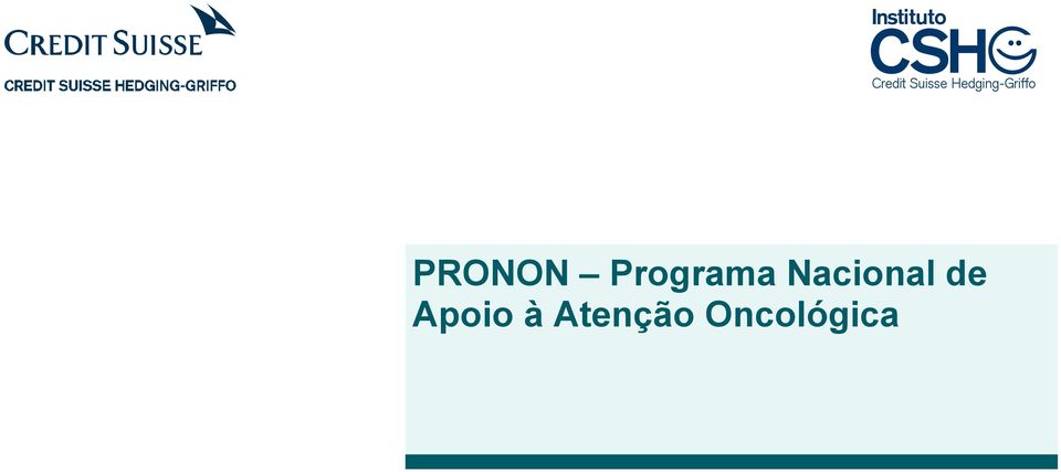 PRONON Programa Nacional