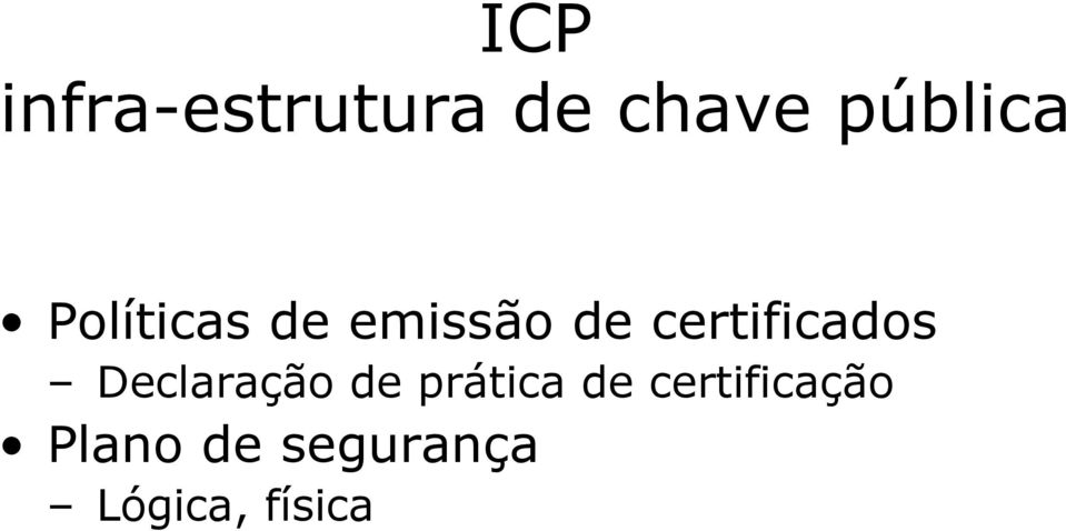 Declaração de prática de