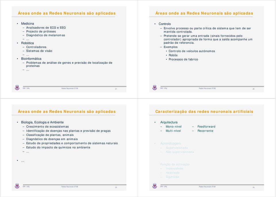 Pretende-se gerar uma entrada (sinais fornecidos pelo controlador) apropriada de forma que a saída acompanhe um padrão de referencia.