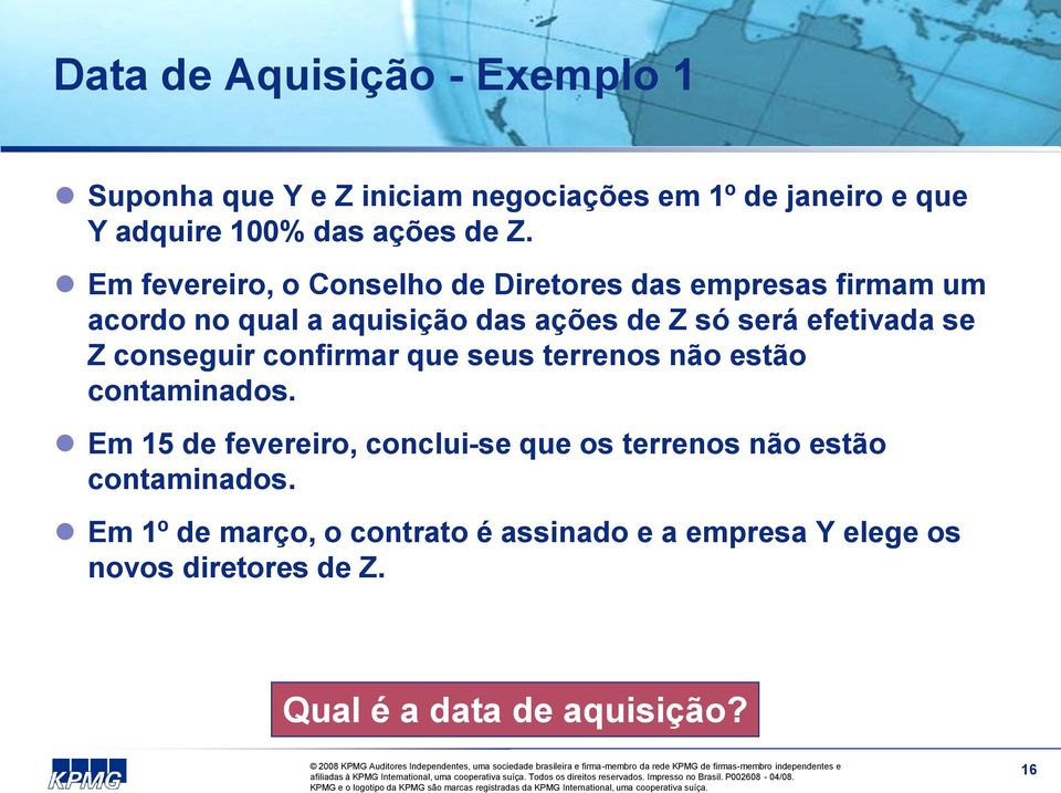 Z conseguir confirmar que seus terrenos não estão contaminados.