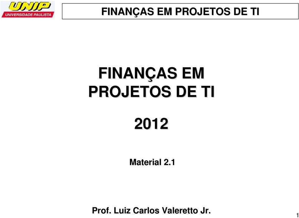 Material 2.1 Prof.