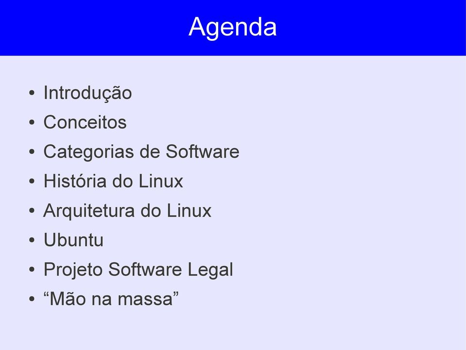 do Linux Arquitetura do Linux