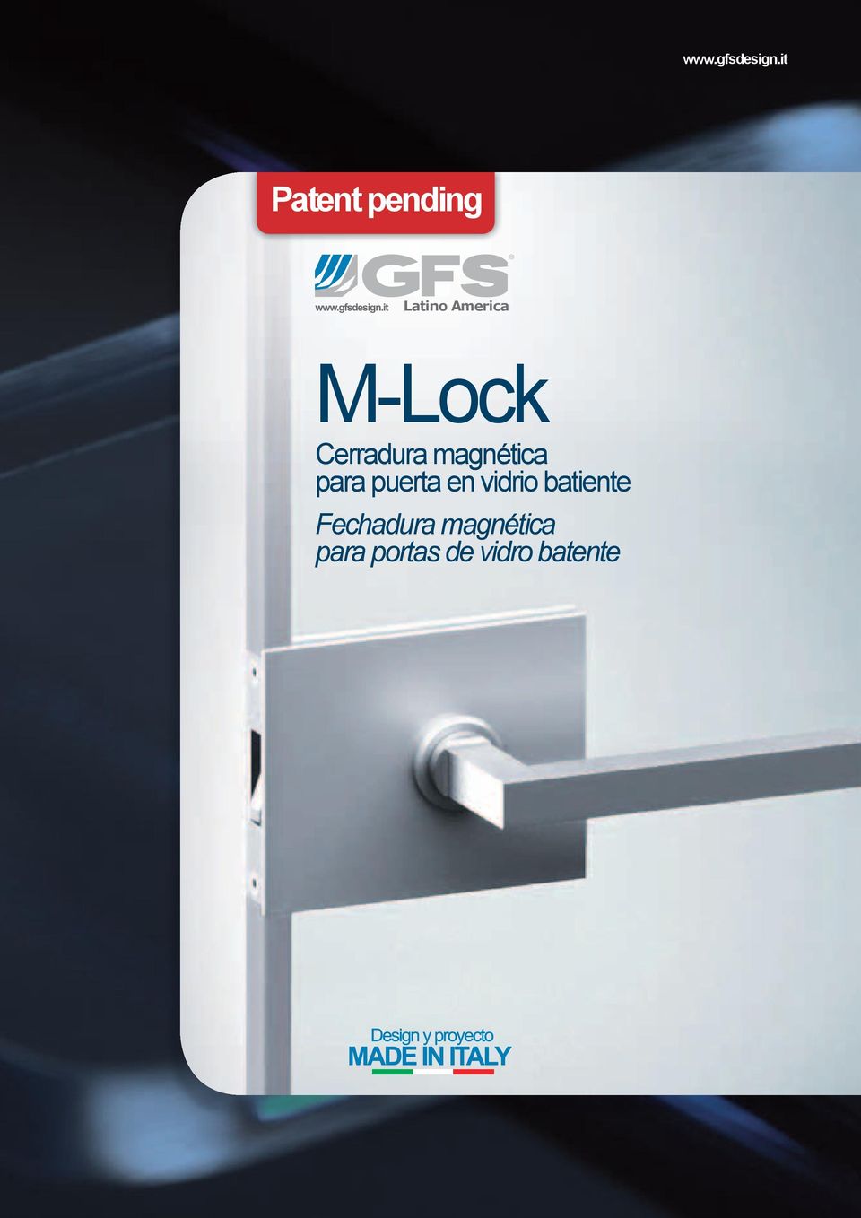 M-Lock Cerradura magnética para puerta