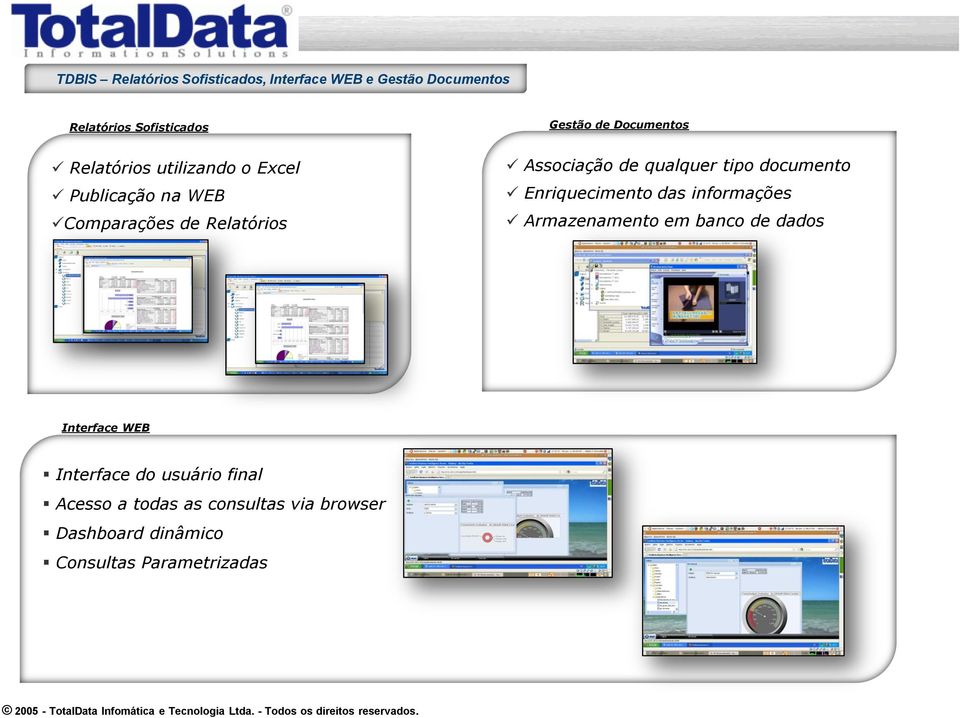 qualquer tipo documento Enriquecimento das informações Armazenamento em banco de dados Interface WEB