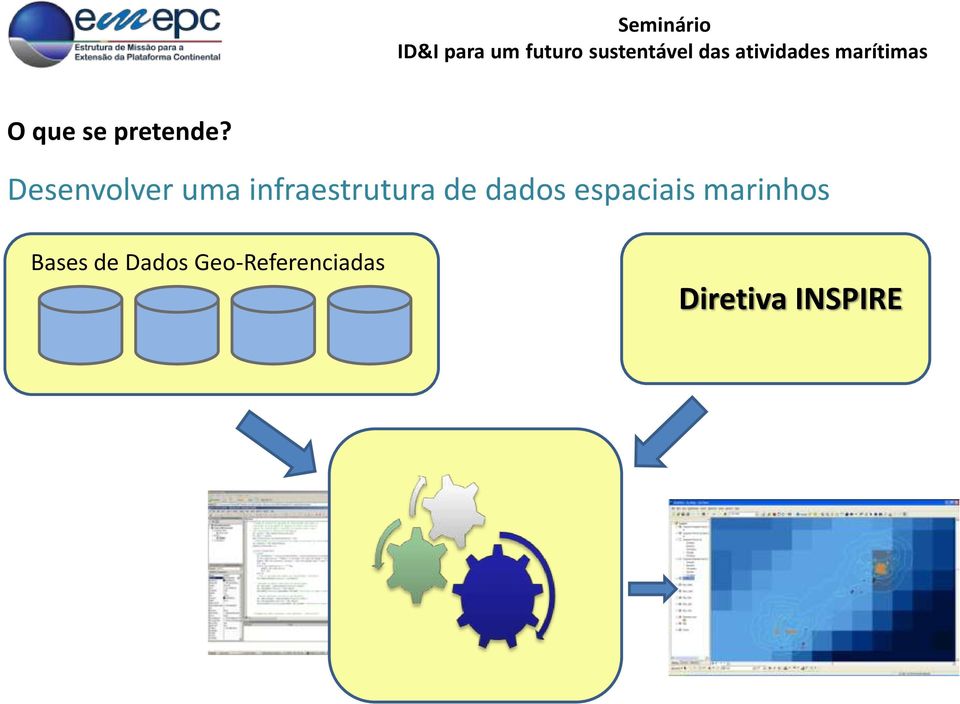 de dados espaciais marinhos