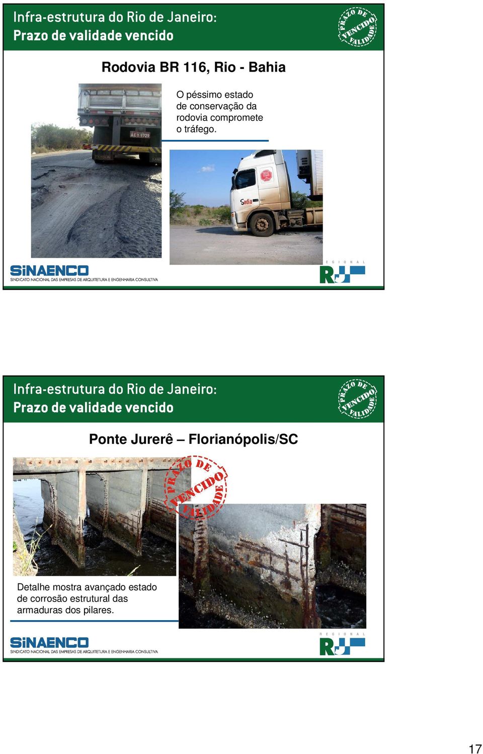 Ponte Jurerê Florianópolis/SC Detalhe mostra