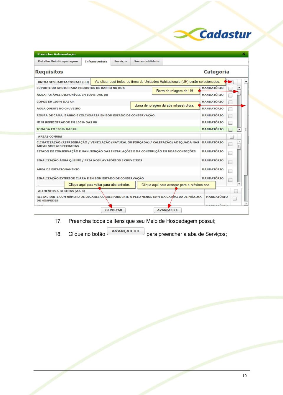 possui; 18.