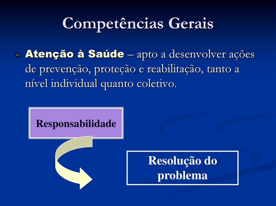 reabilitação, tanto a nível individual