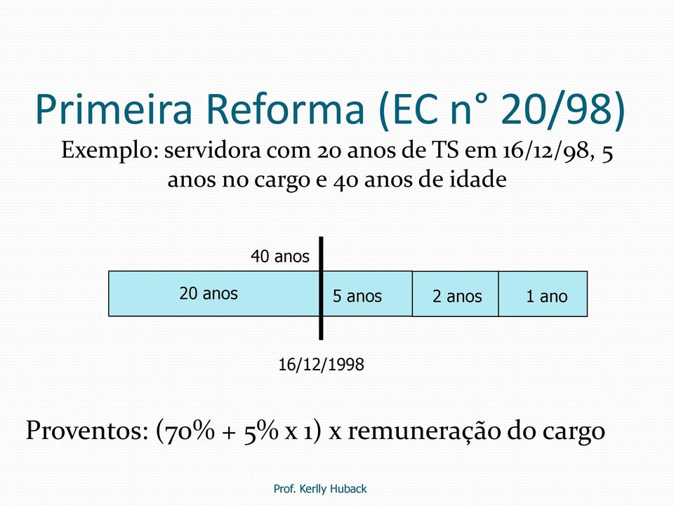 de idade 40 anos 20 anos 5 anos 2 anos 1 ano