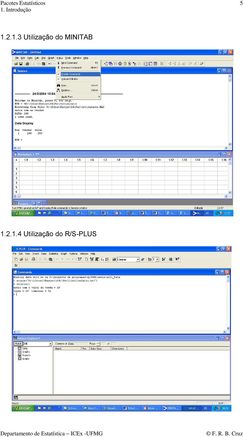 MINITAB 1.