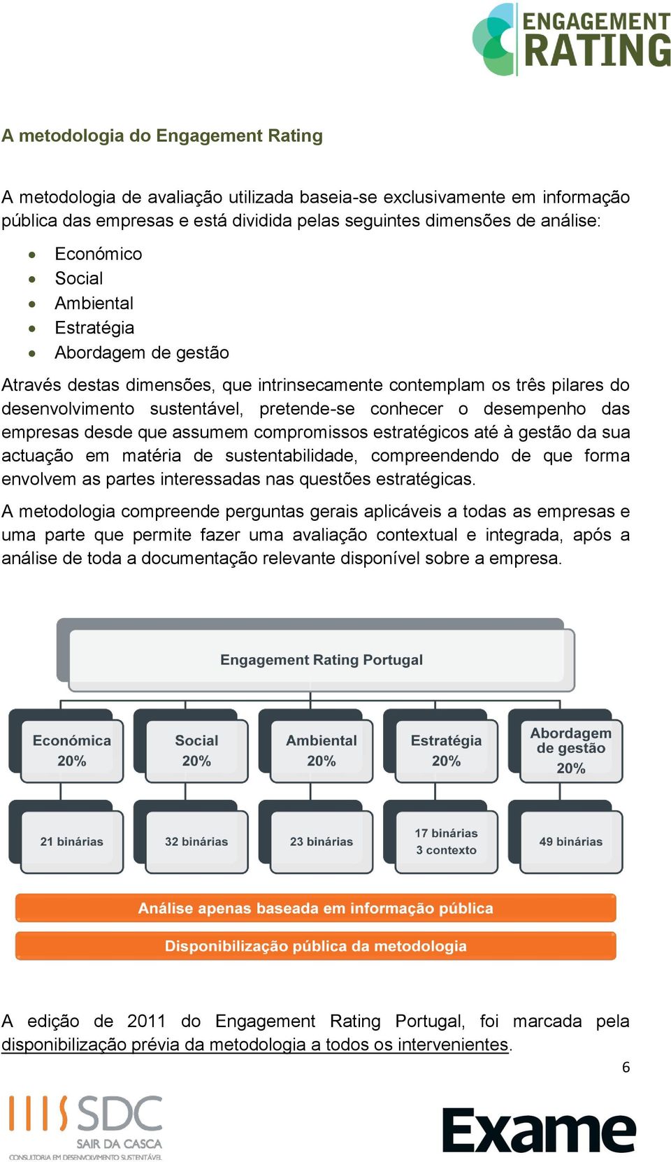 desde que assumem compromissos estratégicos até à gestão da sua actuação em matéria de sustentabilidade, compreendendo de que forma envolvem as partes interessadas nas questões estratégicas.