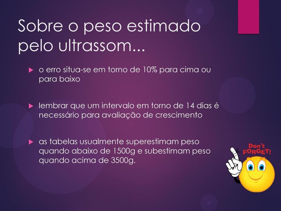 um intervalo em torno de 14 dias é necessário para avaliação de