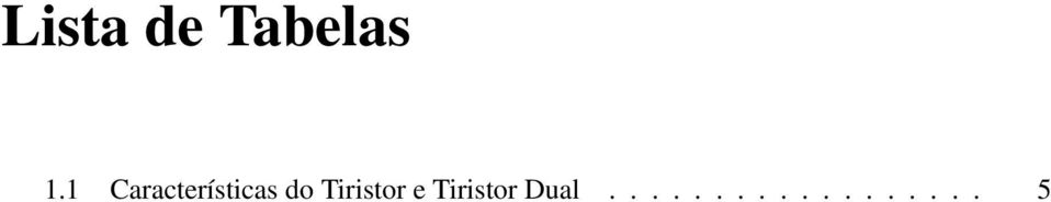 Tiristor e Tiristor