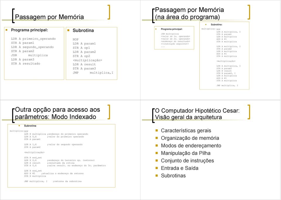 operando> <valor do 2o. operando> <endereço do resultado> <<instrução seguinte>>.